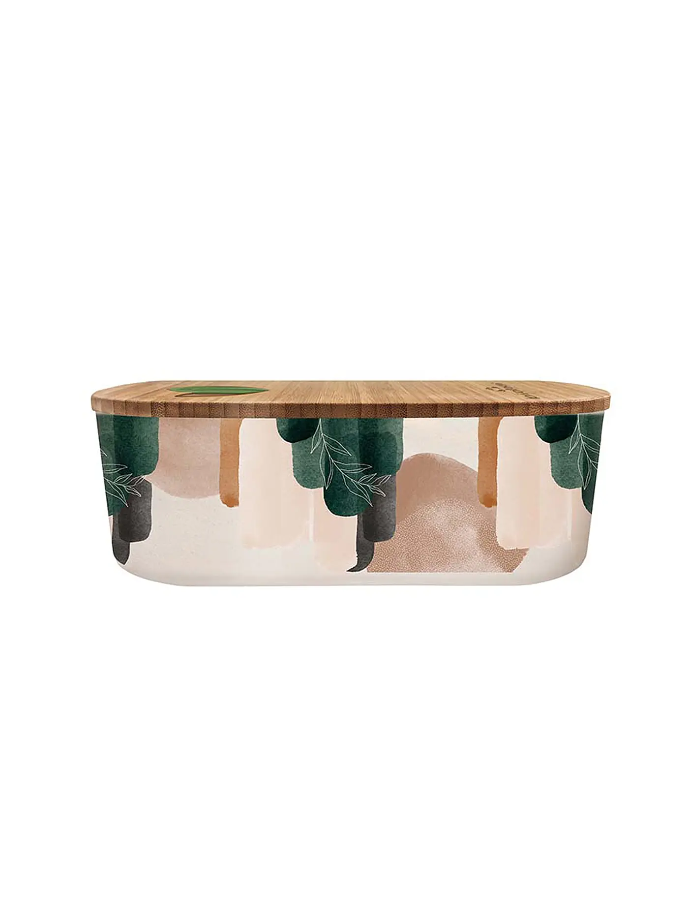 CHIC.MIC | Frischhaltedose bioloco plant lunchbox oval Indian Summer | bunt